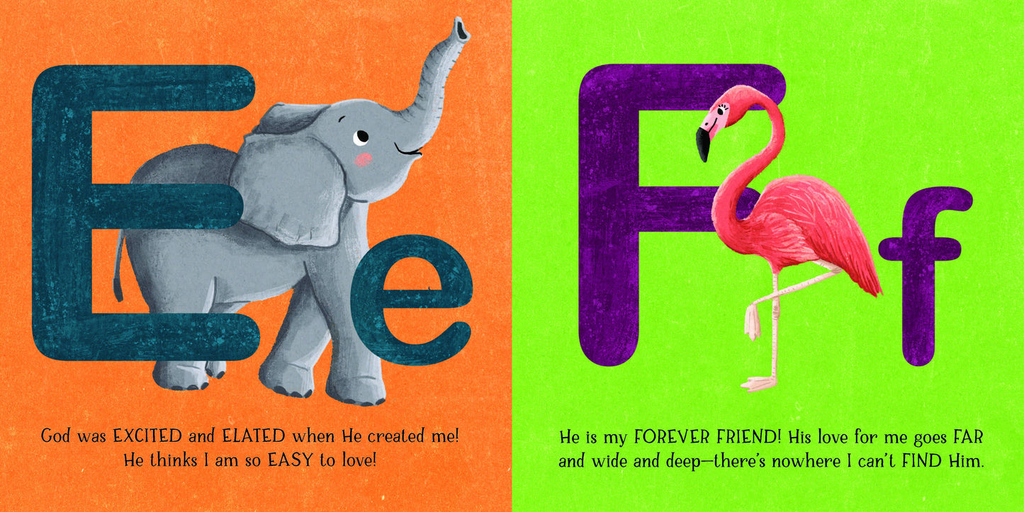 God Loves Me from A to Z | Board Book