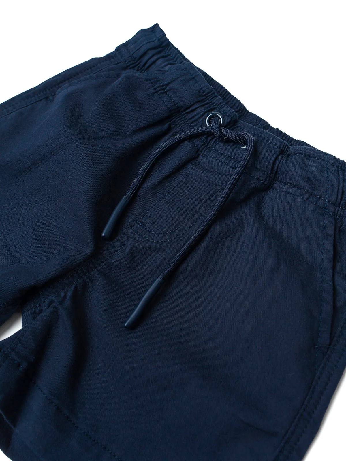 Santorini Raw Edge Tee & Navy Chino Short
