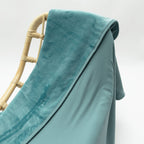 Glacier Blue | Bamboo Plush Blanket