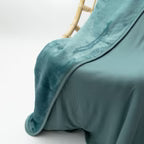 Glacier Blue | Bamboo Plush Blanket