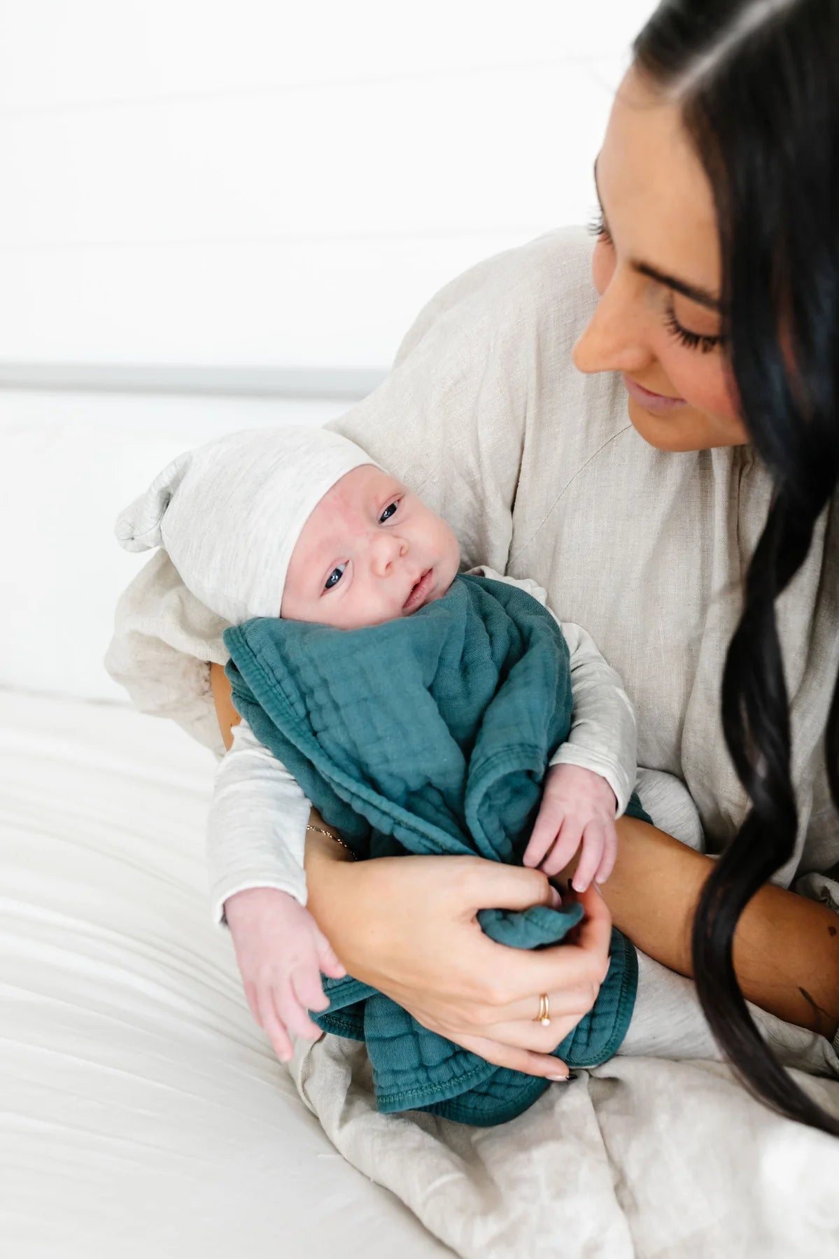 Cloud Muslin Burp Cloth 2 Packs (Multiple Color Options)