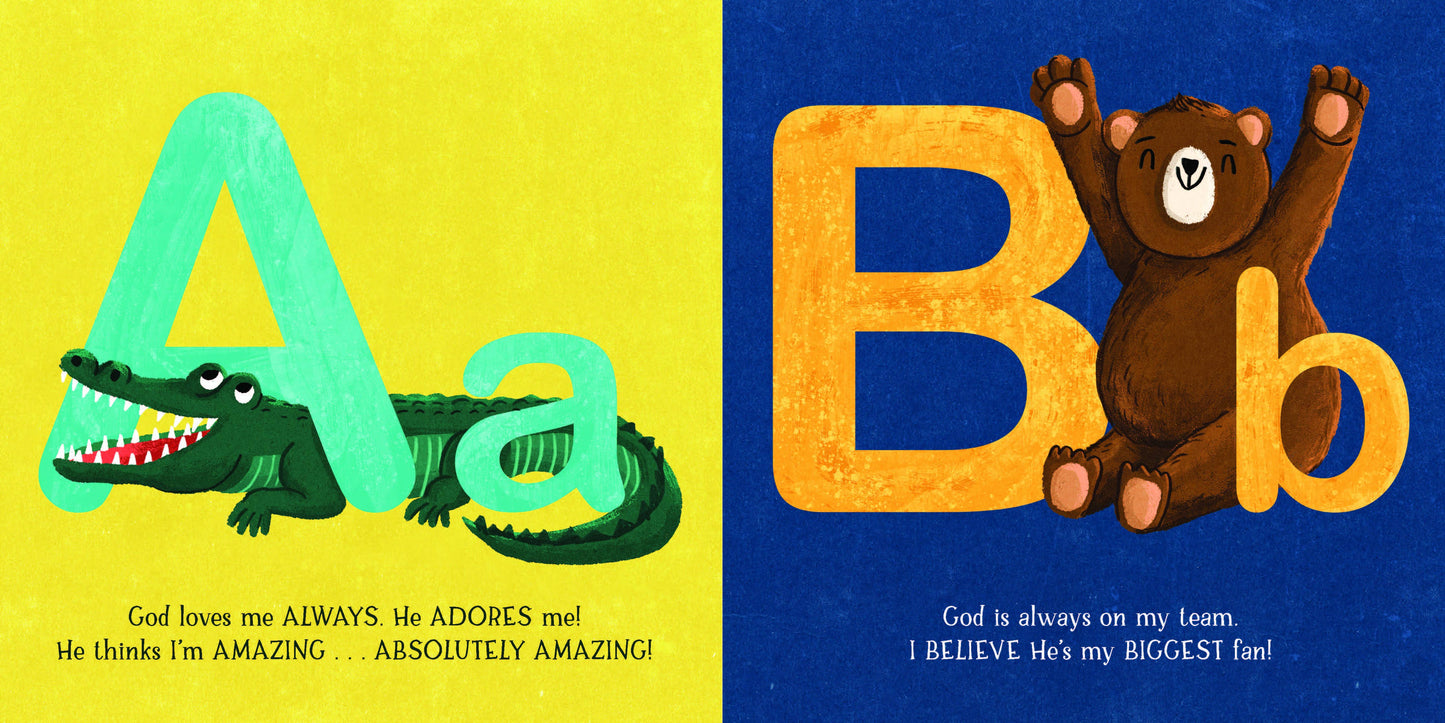 God Loves Me from A to Z | Board Book