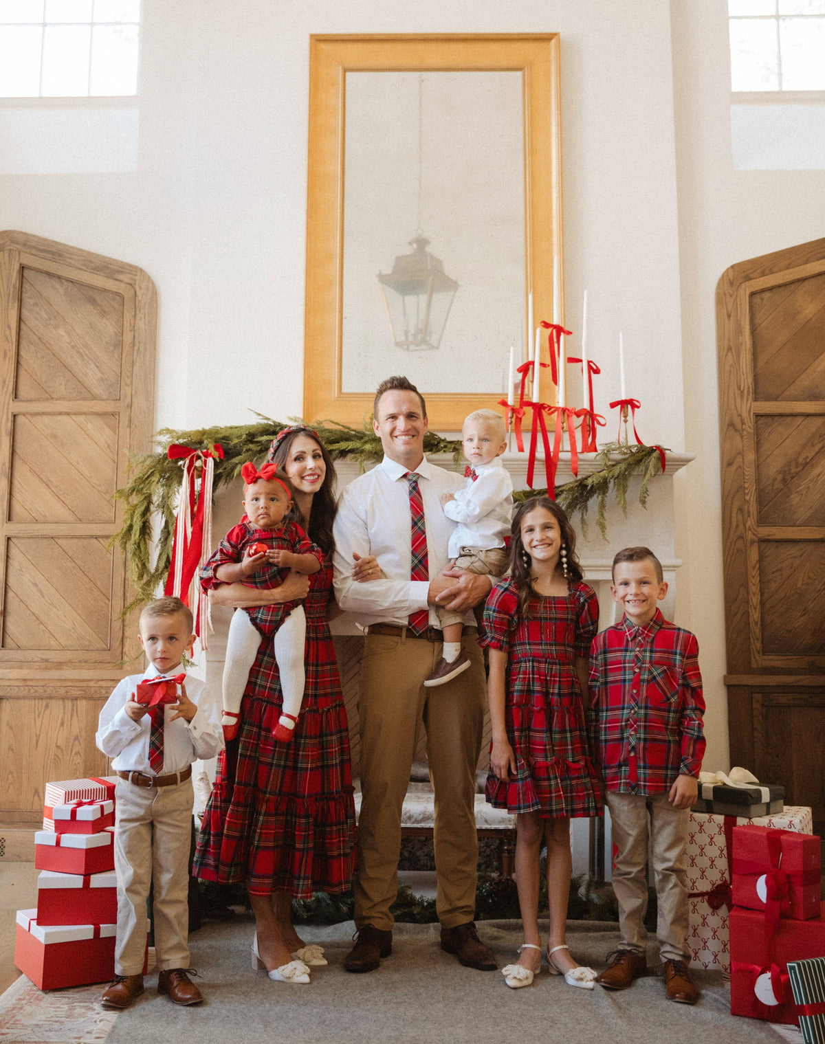 Women's Madeline Dress | Holiday Plaid