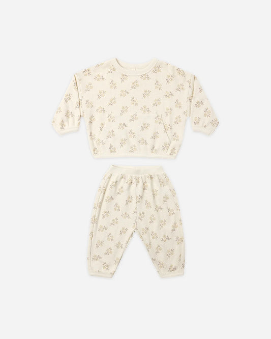 Waffle Slouch Set | Meadow