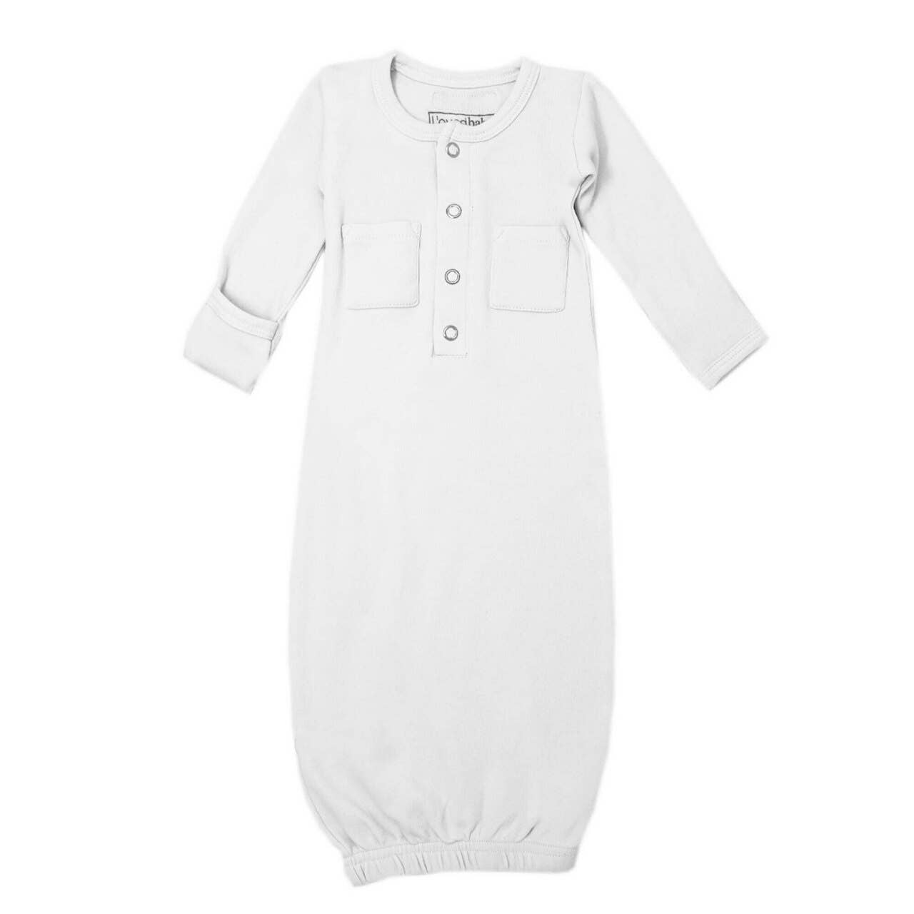White | Organic Gown