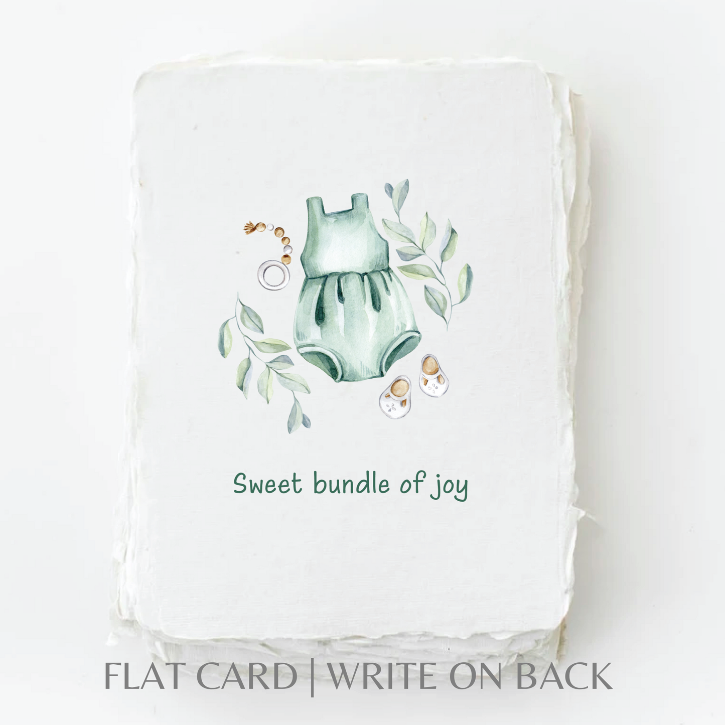 Sweet Bundle of Joy (Girl) | Greeting Card + Decor