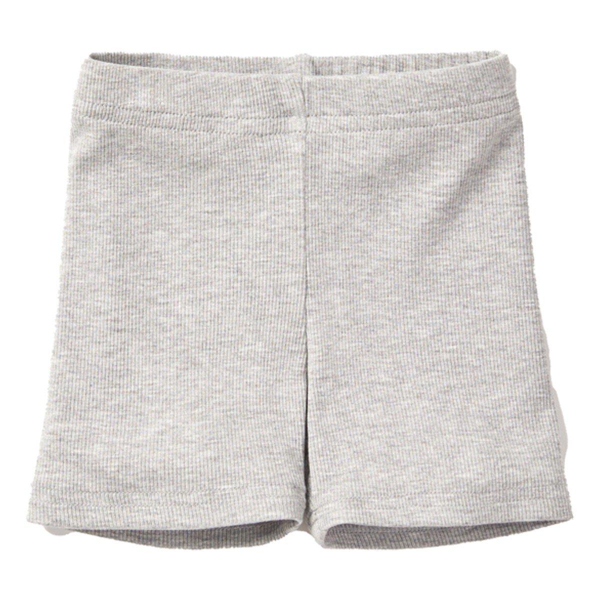 Heather Grey Ribbed Tank & Biker Short