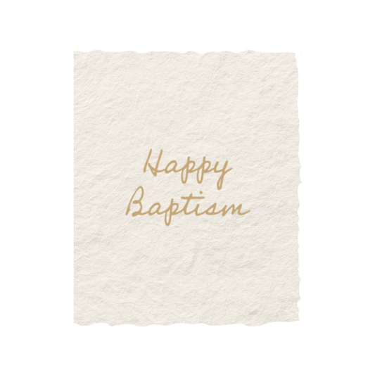 Happy Baptism | Religious/Christian Greeting Card