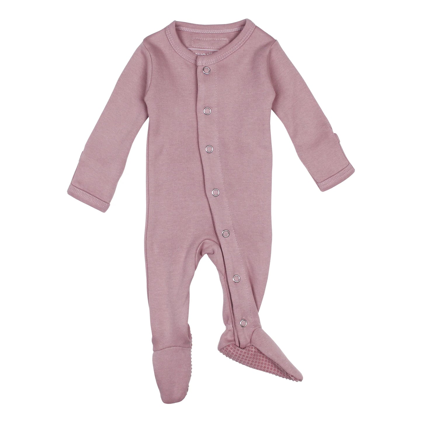 Lavender Footed Sleeper | Snap Buttons