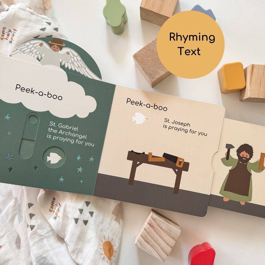 Peek-a-boo Saints 2 - Catholic Board Book