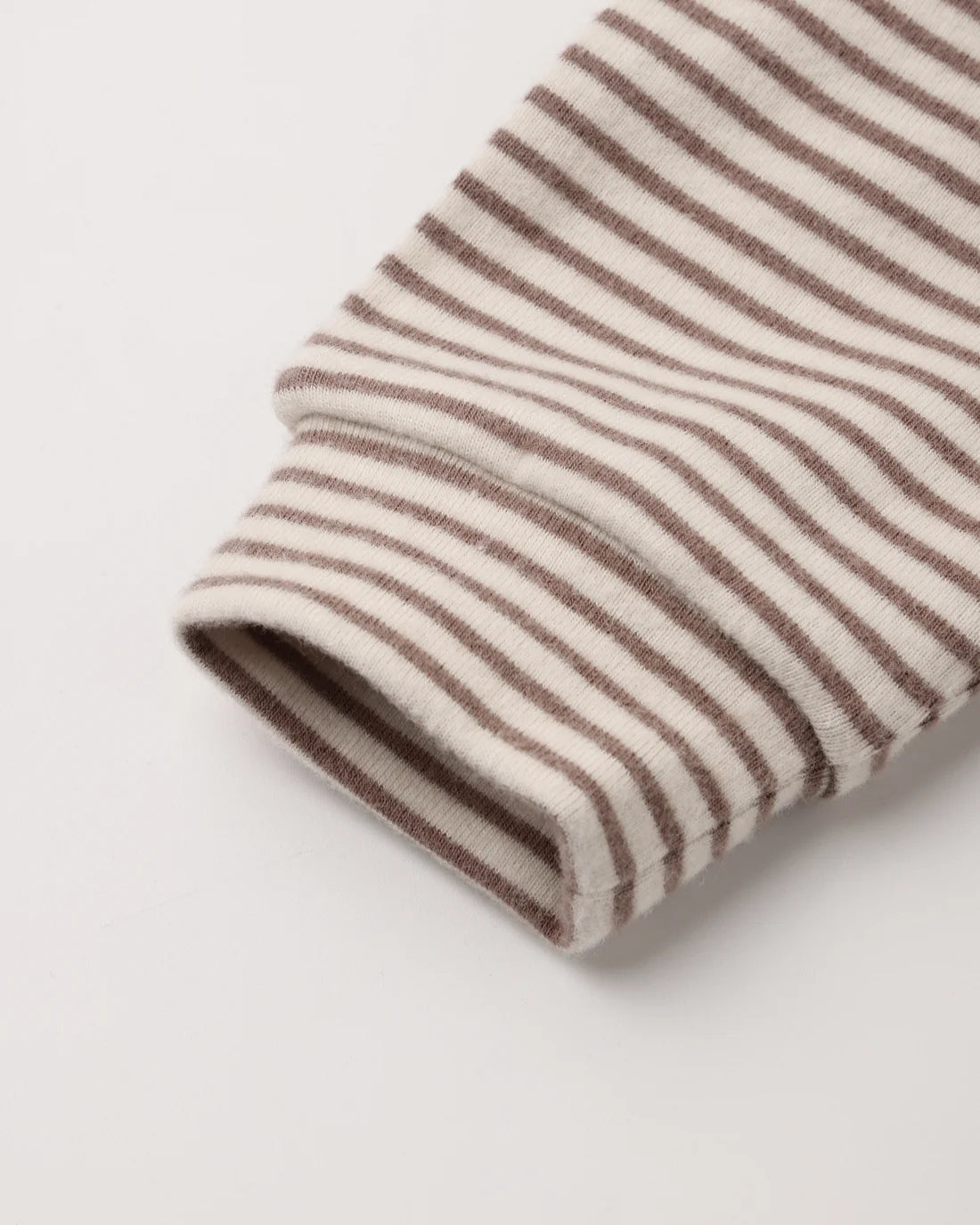 Drawstring Pant | Cocoa Microstripe
