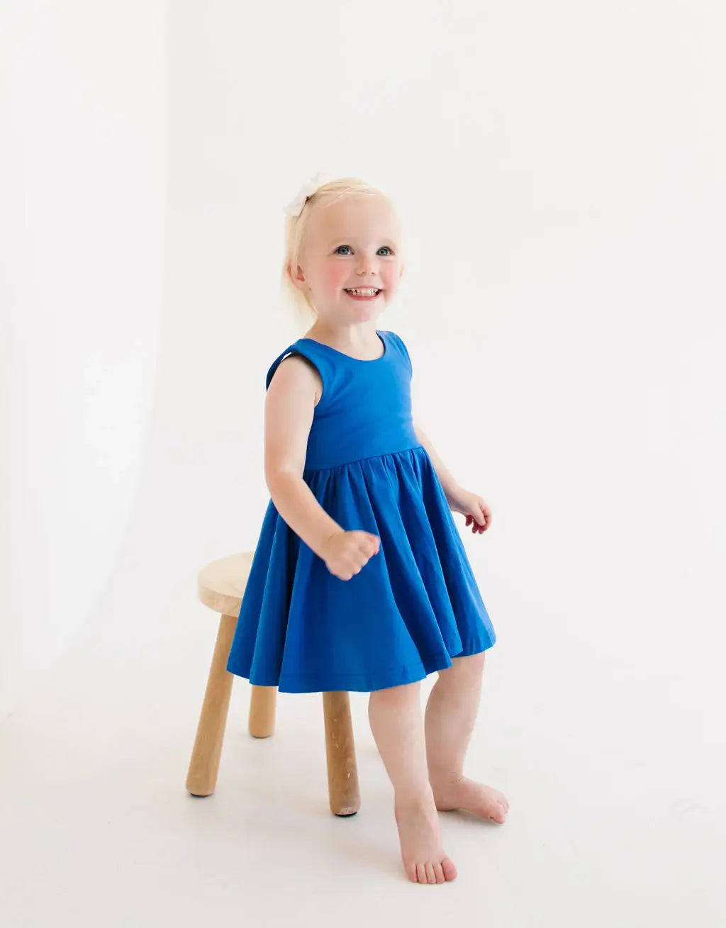 Tank Dress in Deep Sea Blue