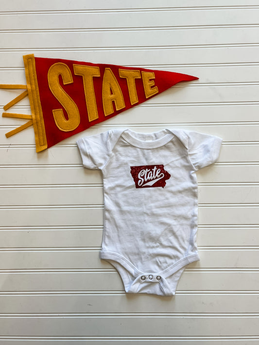 State Onesie | White