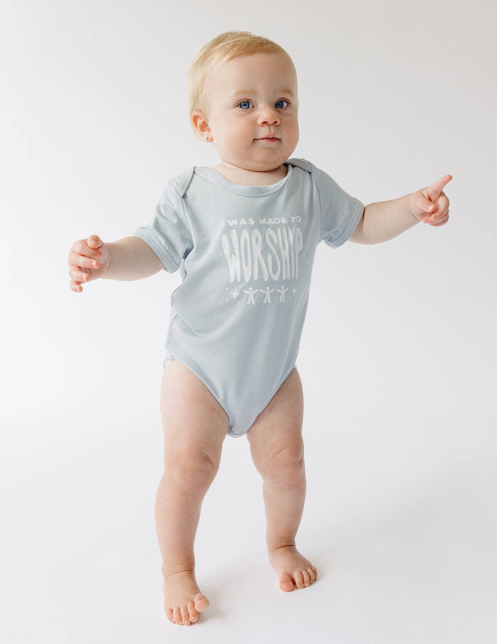 Made To Worship Bamboo Onesie