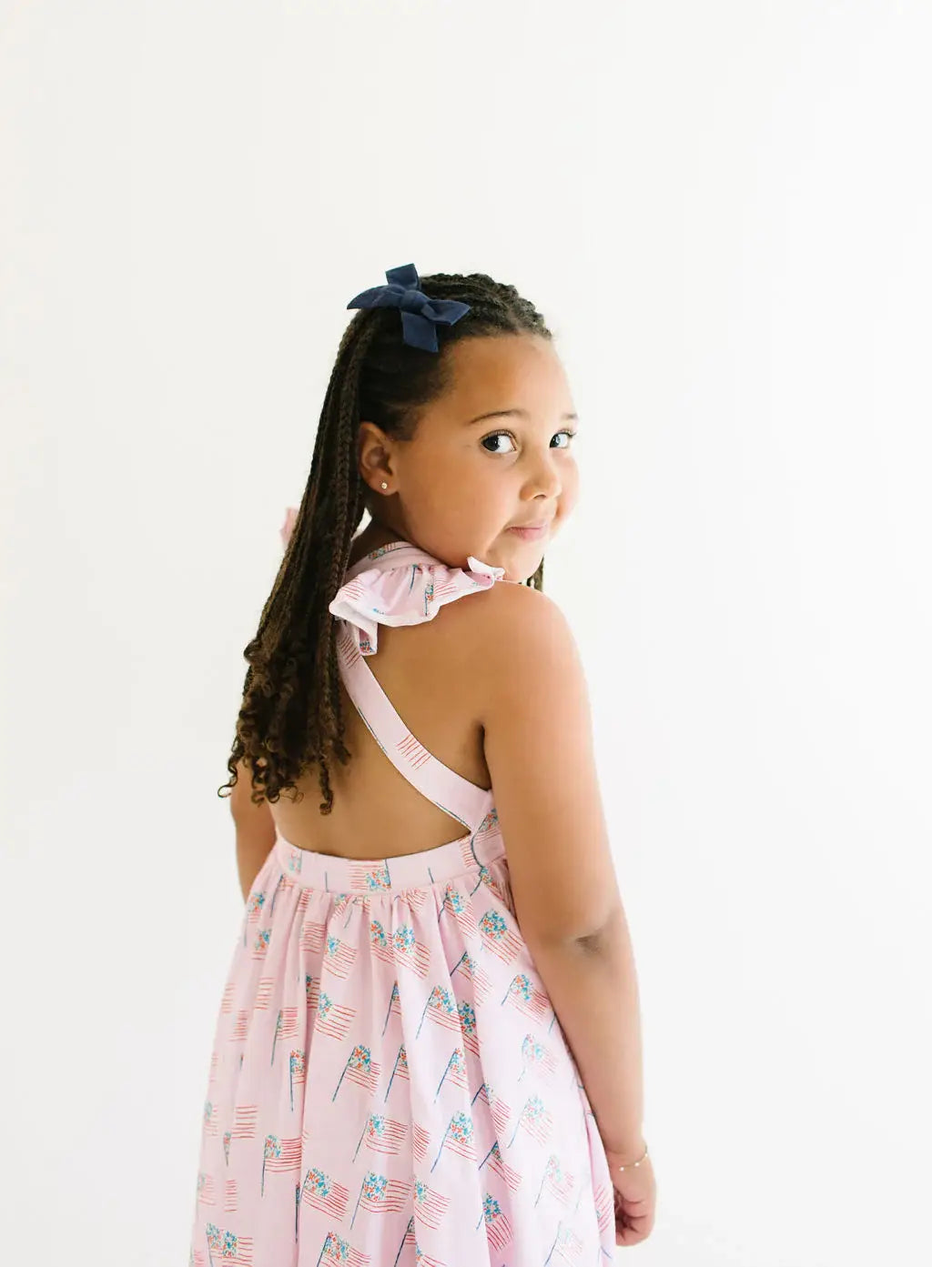 Dress Rosa Flag Rosita Dress in Pink Flags – ROBIN•riley
