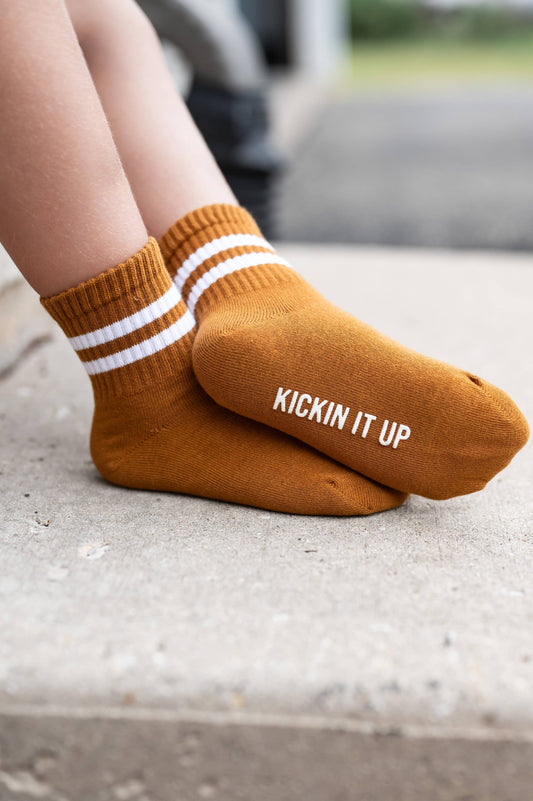 Camel Stripe Sock