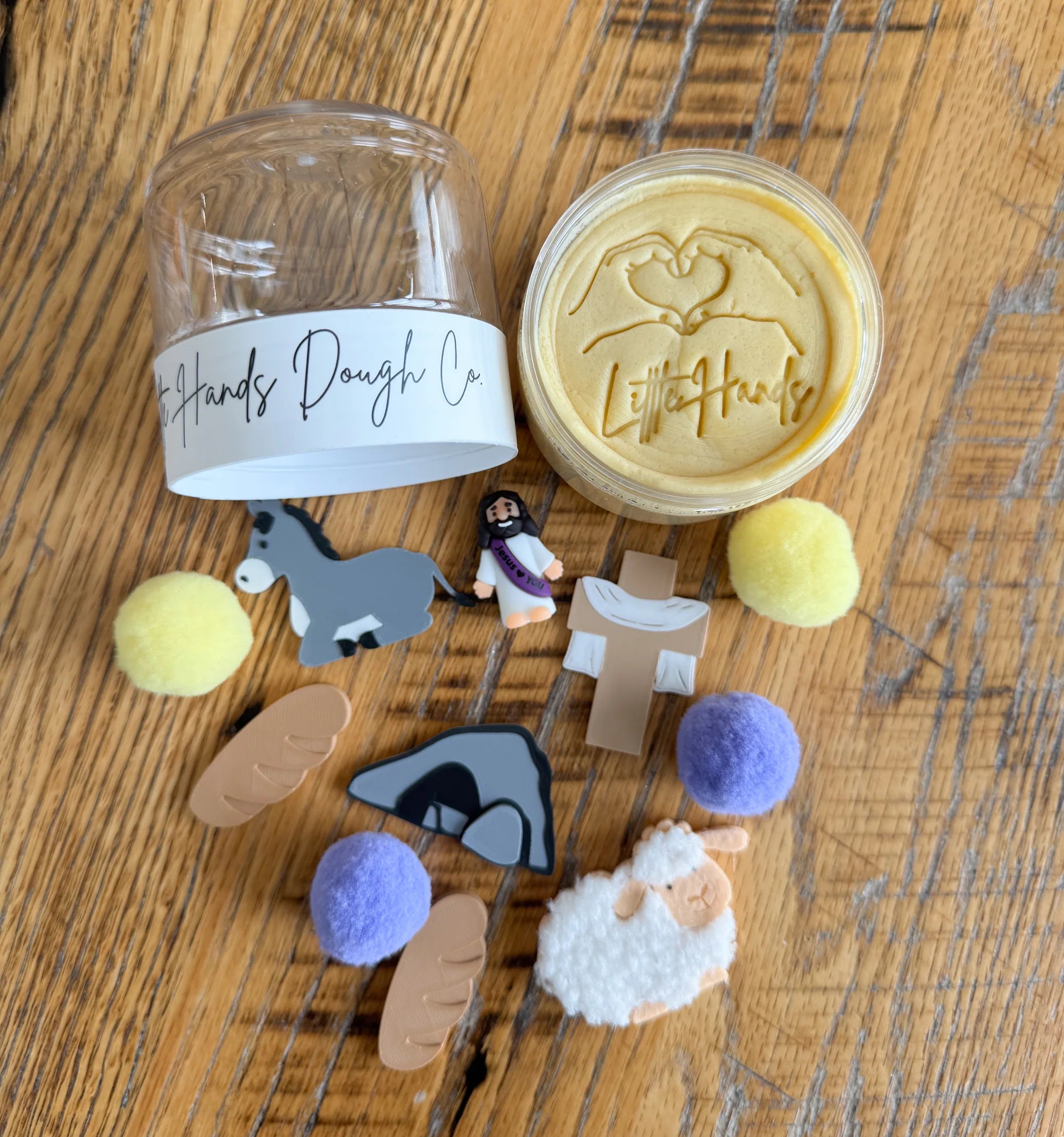 He Is Risen Playdough To-Go Jar – ROBIN•riley