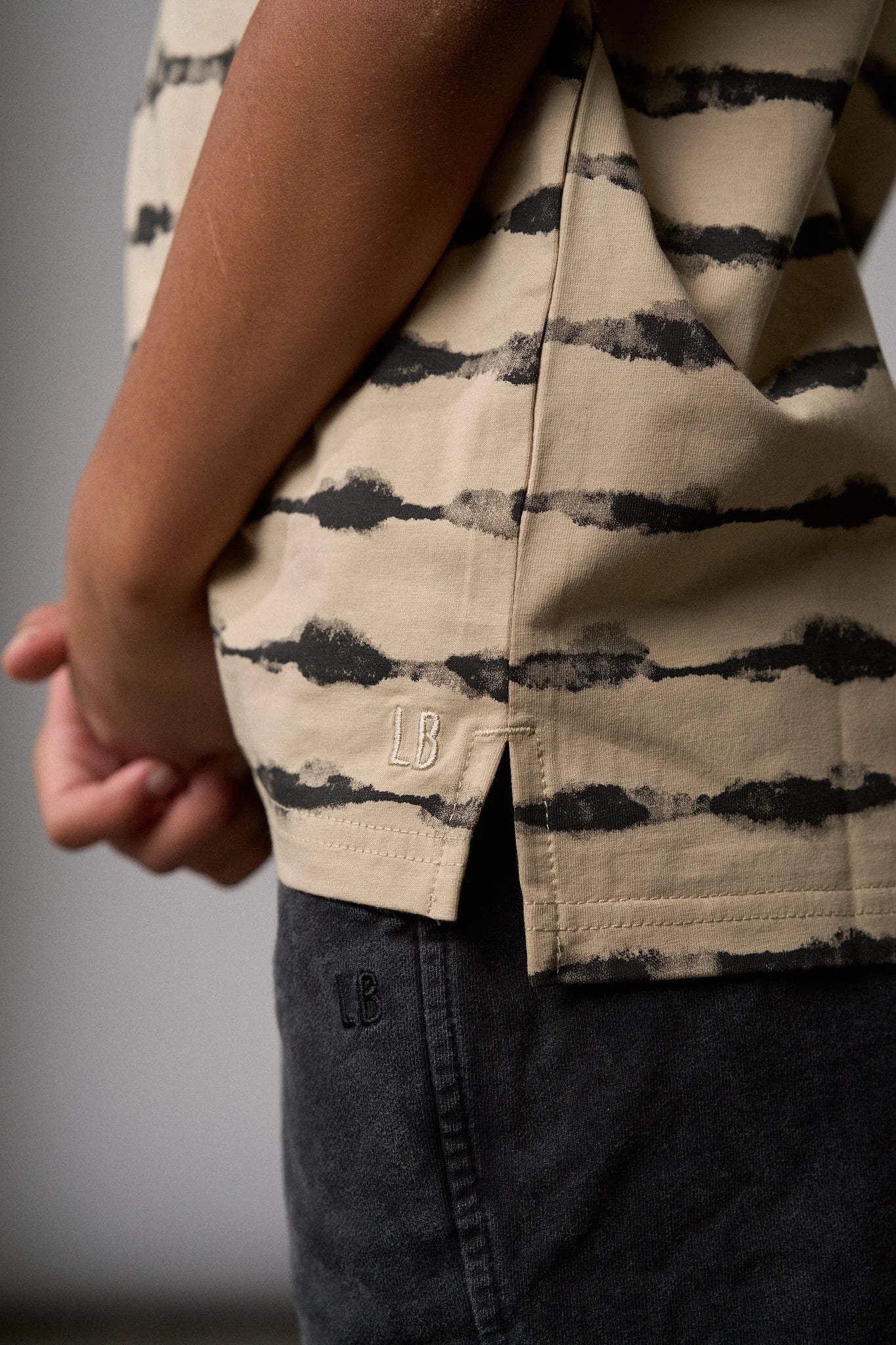 Static Striped Tee