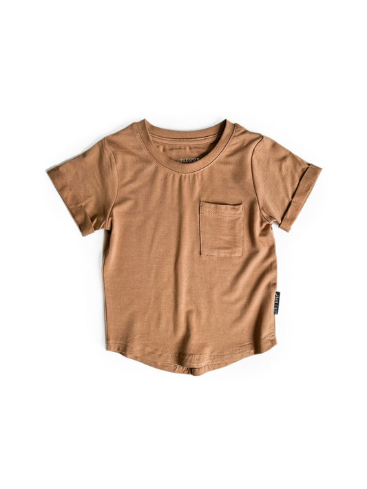 Bamboo Pocket Tee | Nutmeg