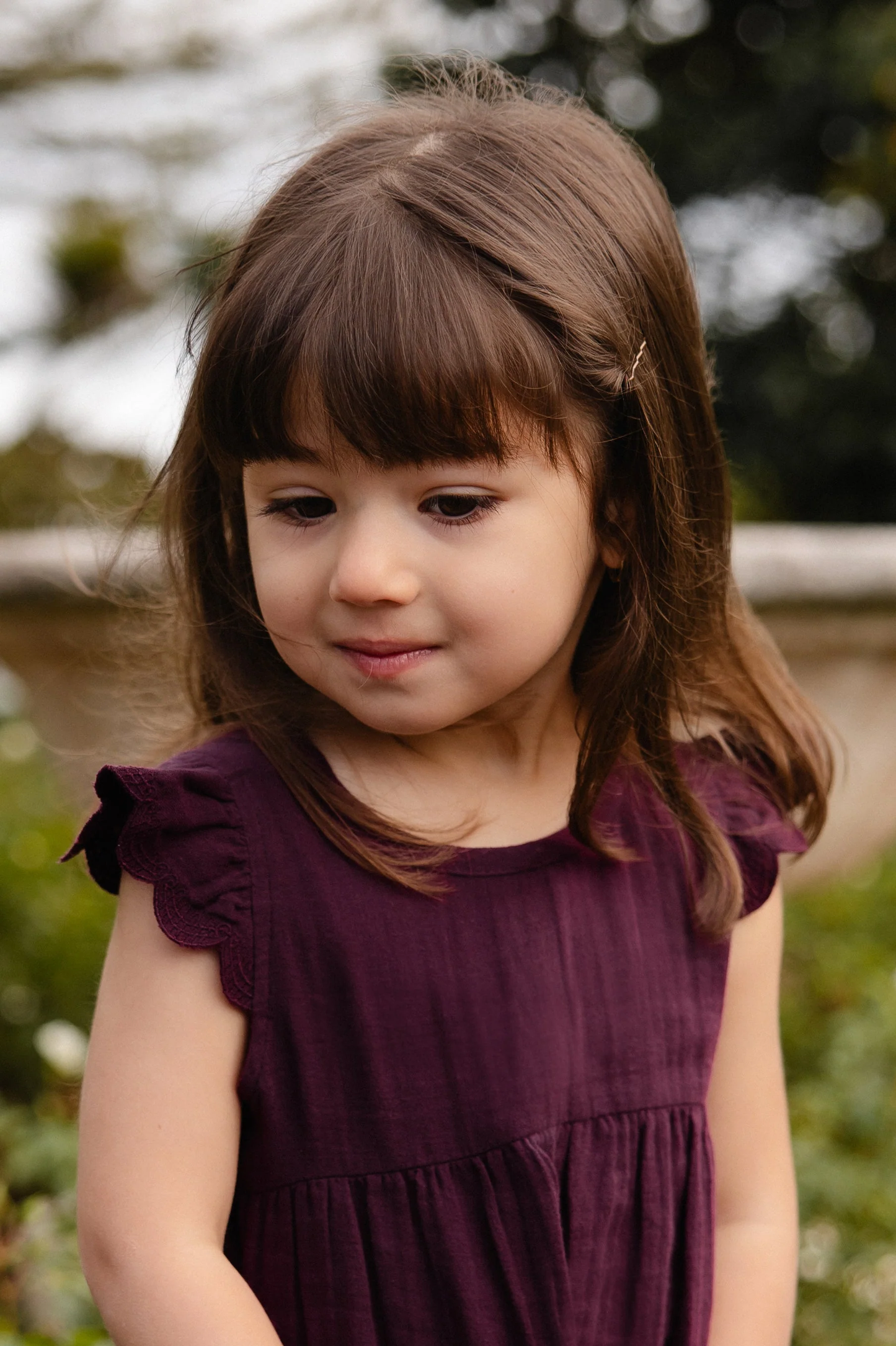 Organic Cotton Muslin Lace Dress | Fig