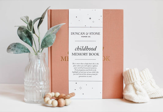 Childhood Memory Book | Dusty Rose