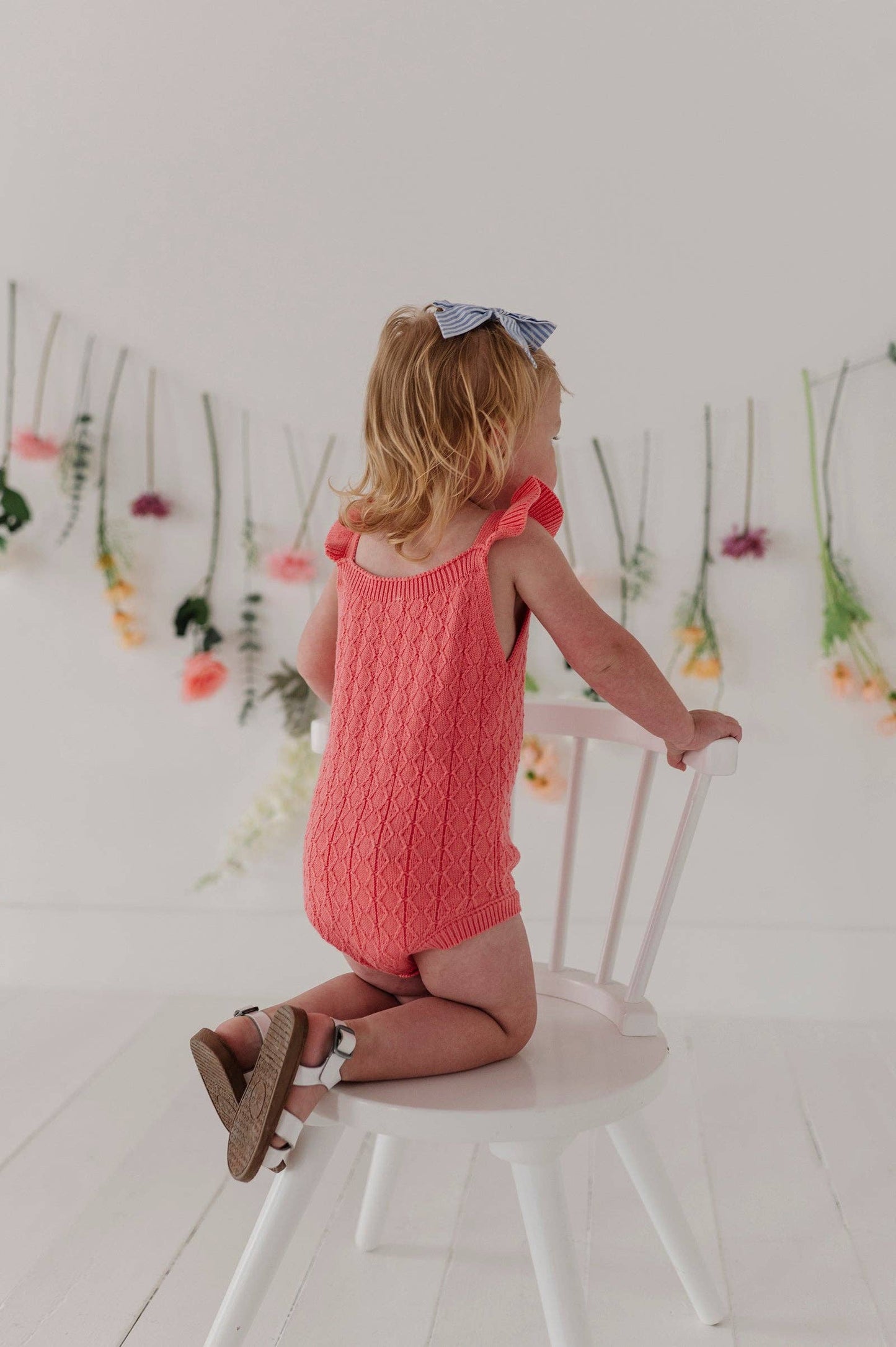 Knit Sweater Romper | Cream