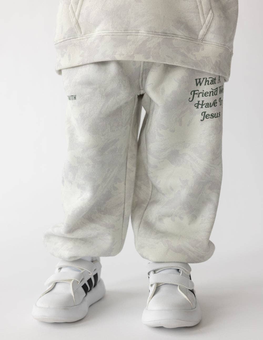 What a Friend in Jesus | Camo Kids Sweatpant