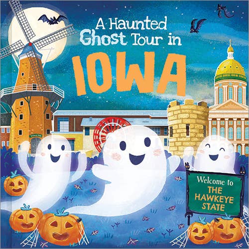 Haunted Ghost Tour in Iowa | Hard Cover Book