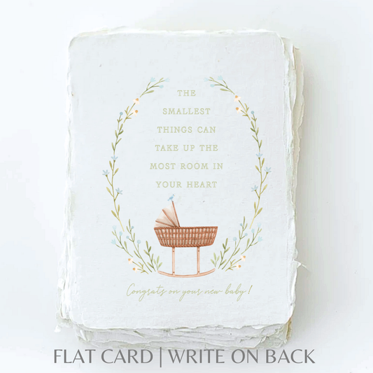 Congrats on your New Baby (Bassinet) | Greeting Card
