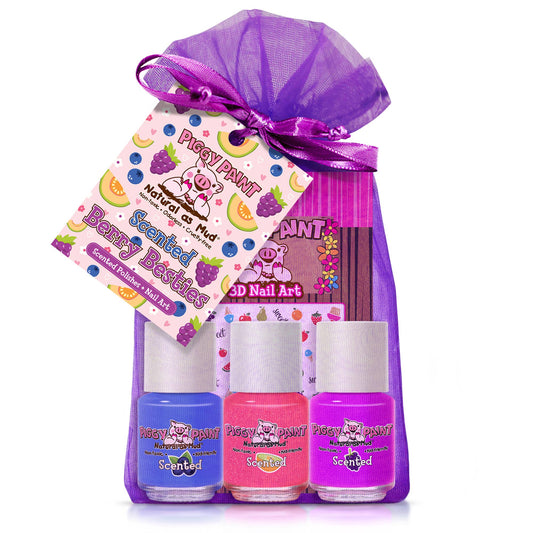 Scented Berry Bestie | Non-Toxic Nail Polish Gift Set