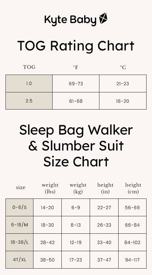 Bamboo Sleep Bag Walker 1.0 | Storm