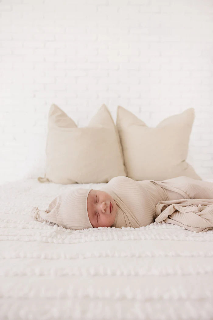 Ribbed Swaddle Blanket | Cove
