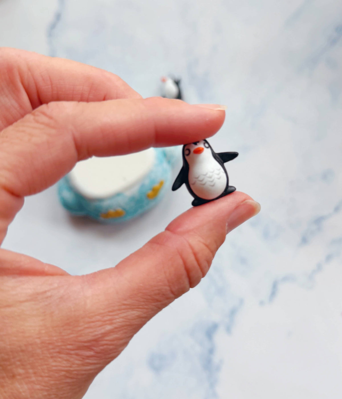 Penguin Bath Bomb - with toy inside!