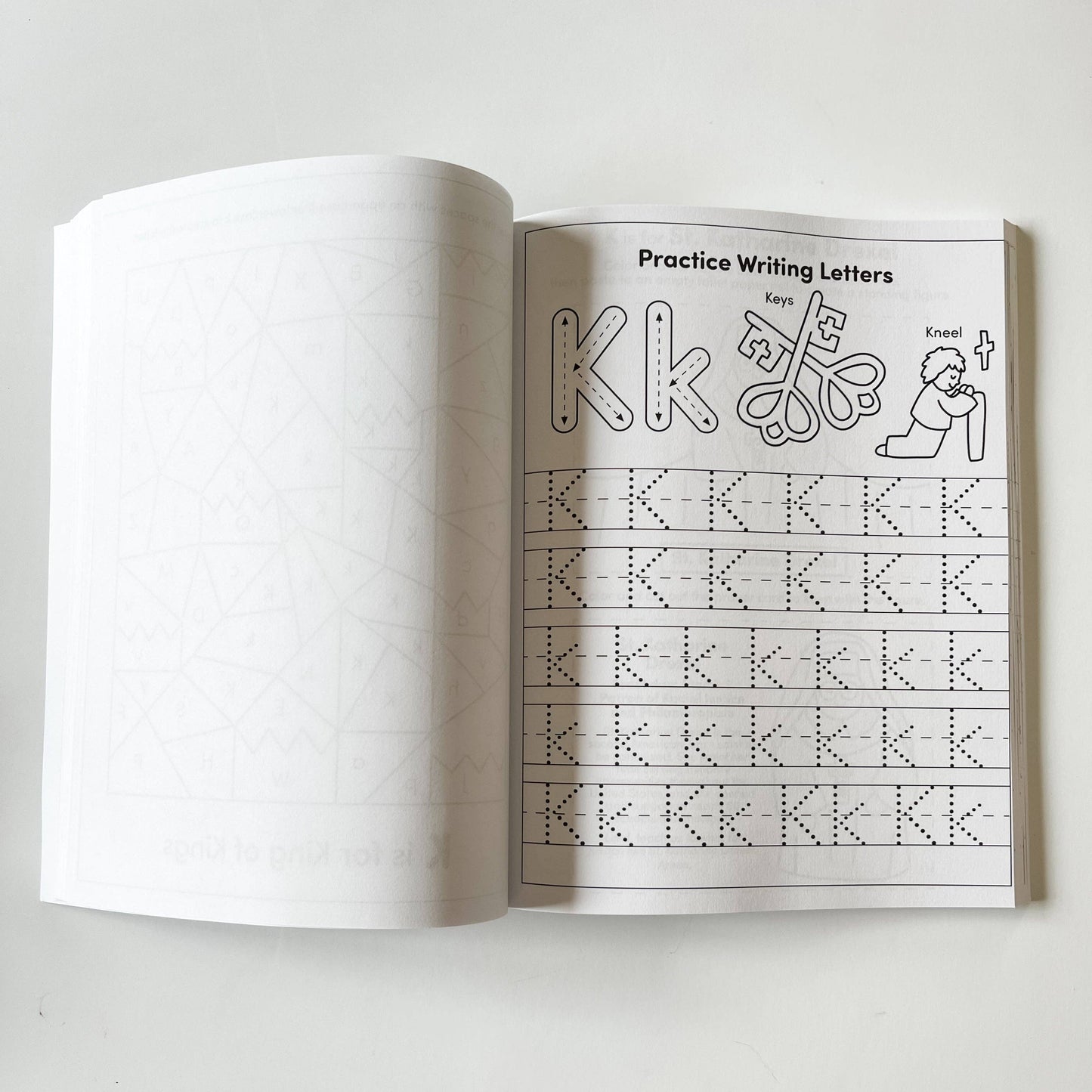 Catholic ABC Activity Workbook for Preschool & Kindergarten