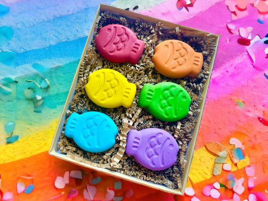 Fish Crayons Deluxe Gift Box
