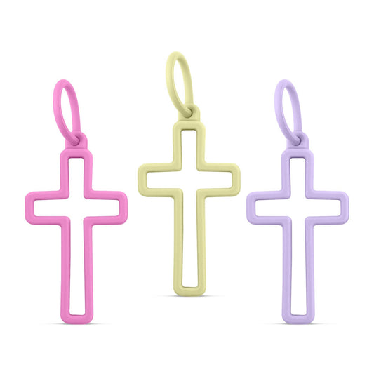 Cross Charm: Hallelujah (3 pack)