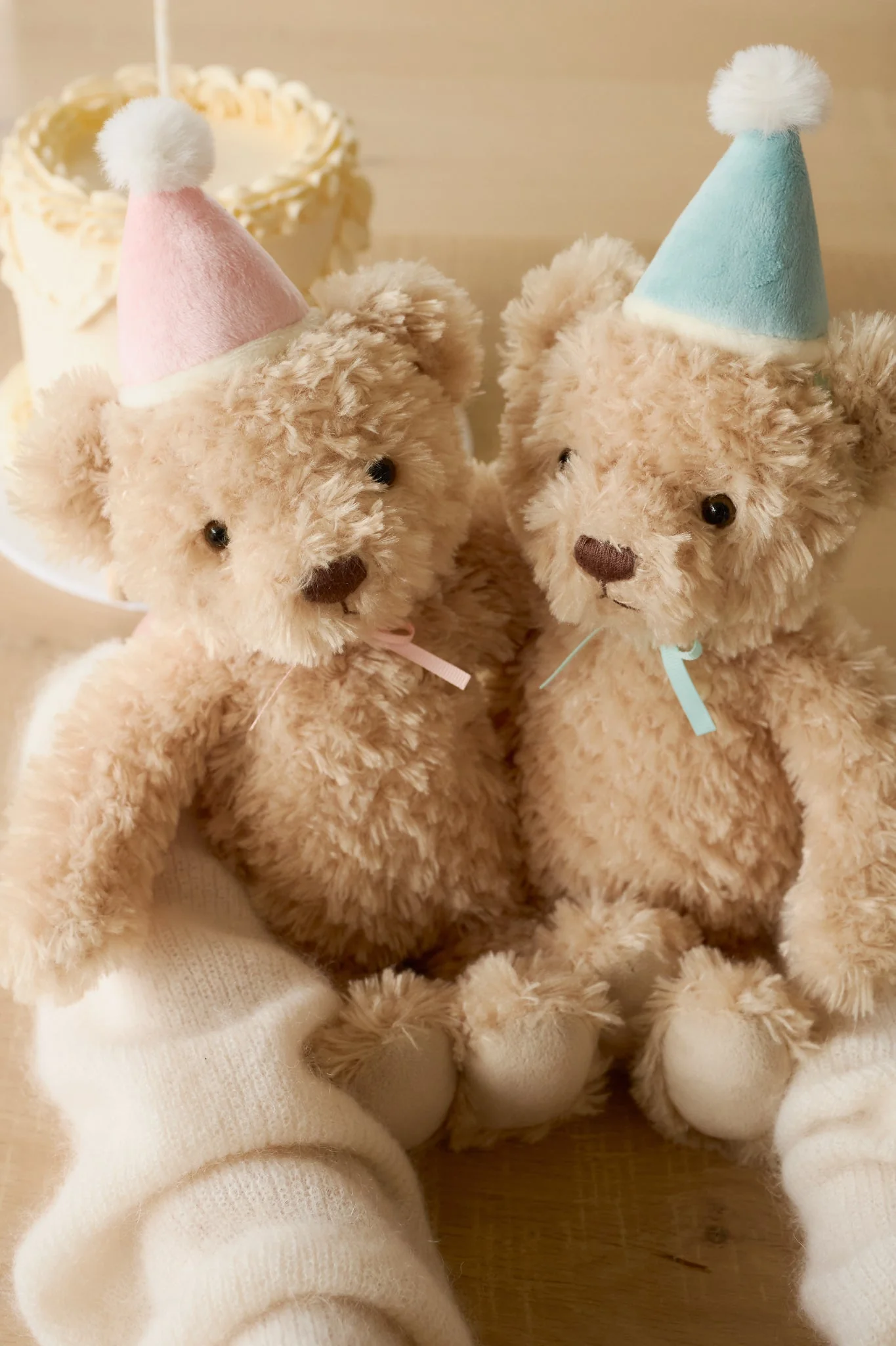 Arthur the Bear | Sky Blue Birthday Hat