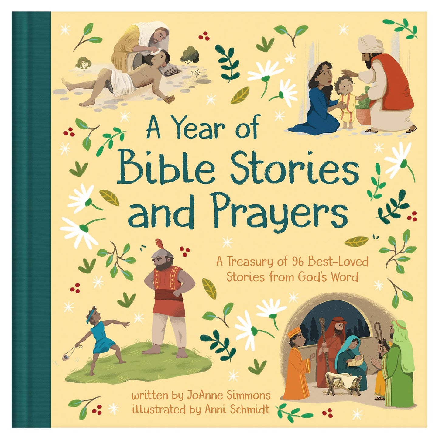 A Year of Bible Stories and Prayers | Hardcover Book
