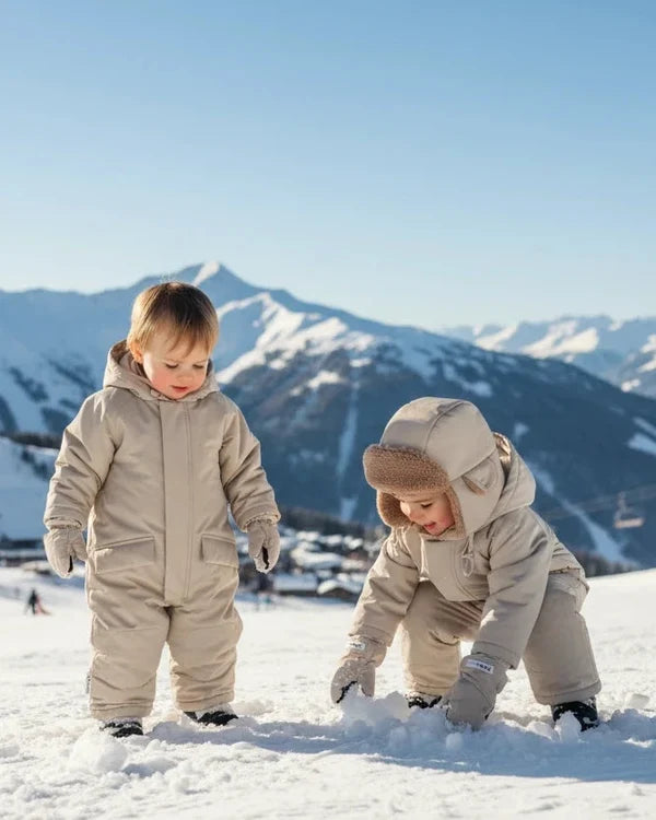 Benji Plush Snowsuit Grand | Oat
