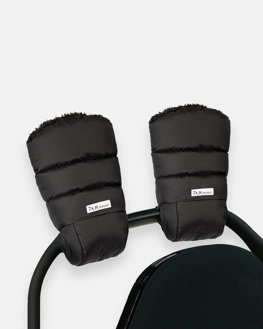 Plush Warmmuffs | Black Plush