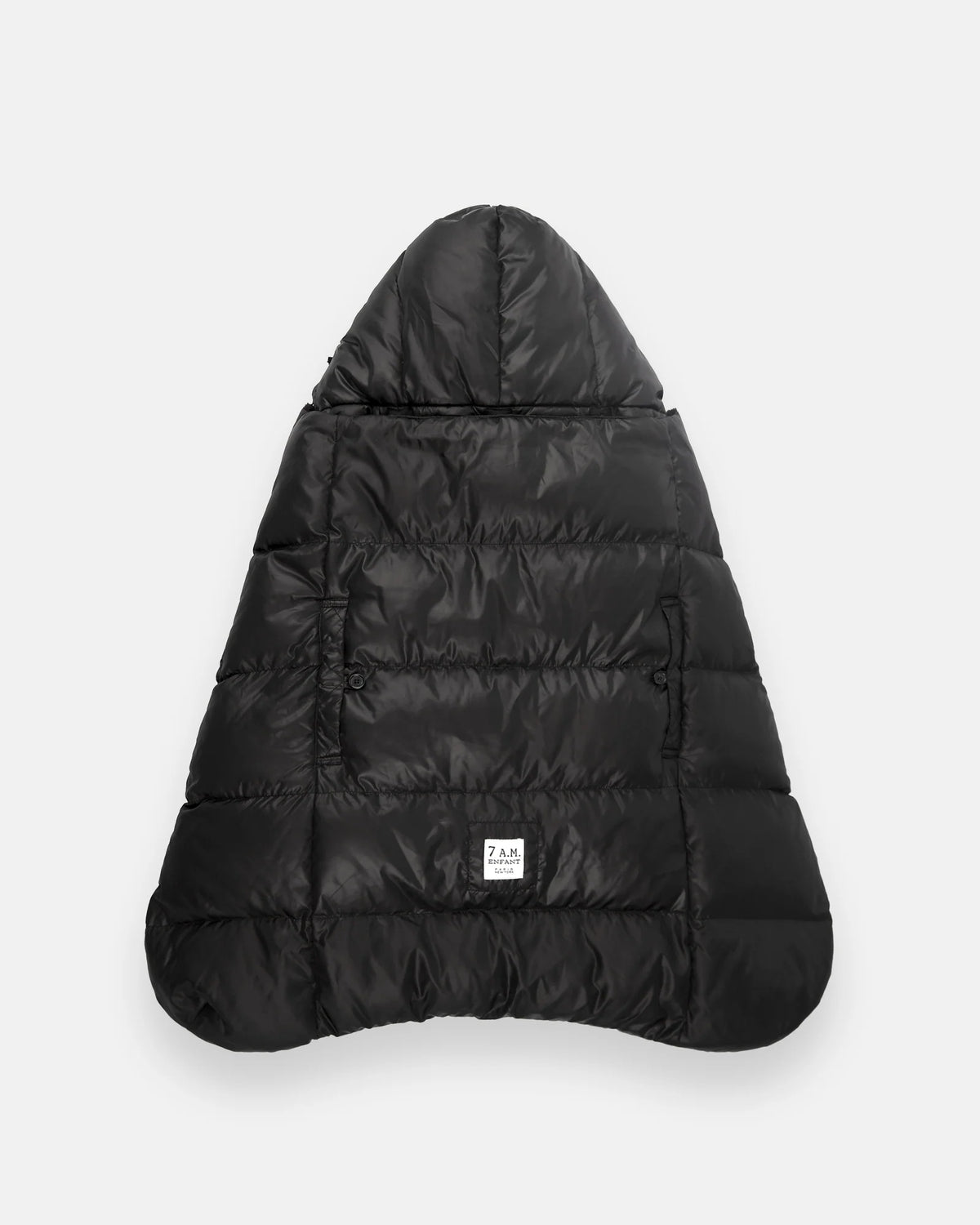 Heavyweight K-Poncho | Black Plush