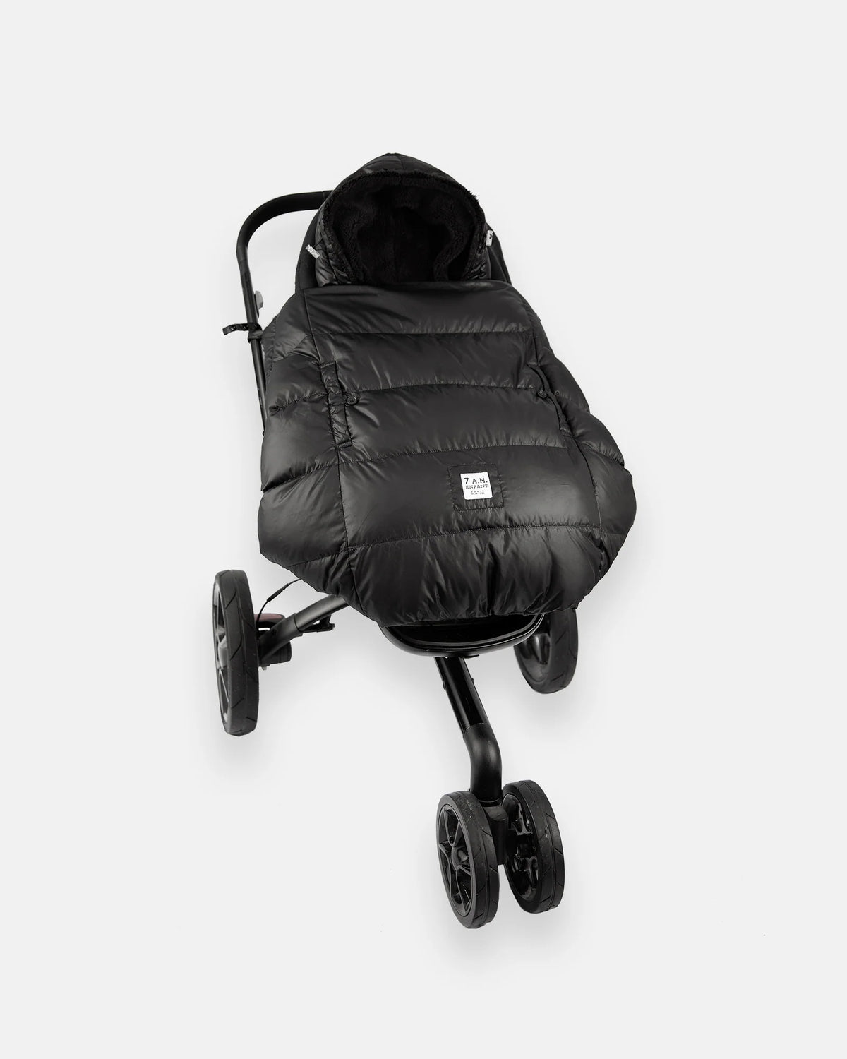 Heavyweight K-Poncho | Black Plush