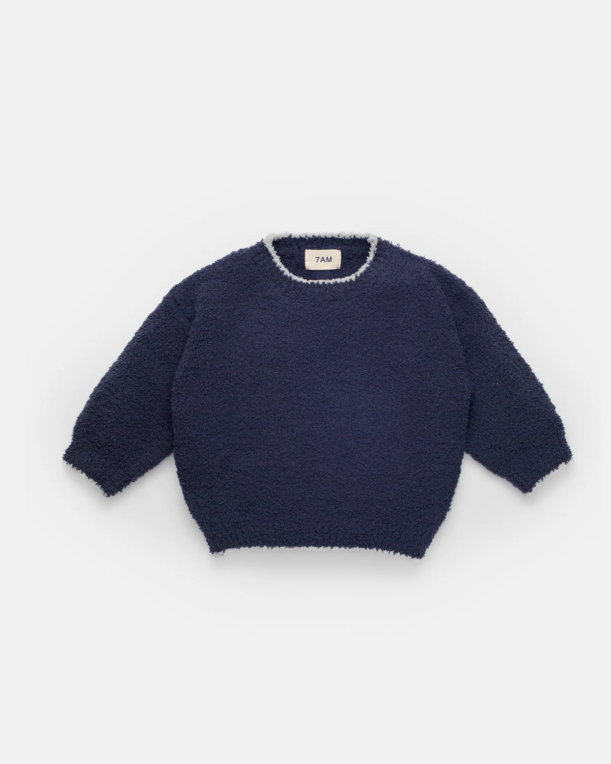 Fuzzy Sweater | Navy