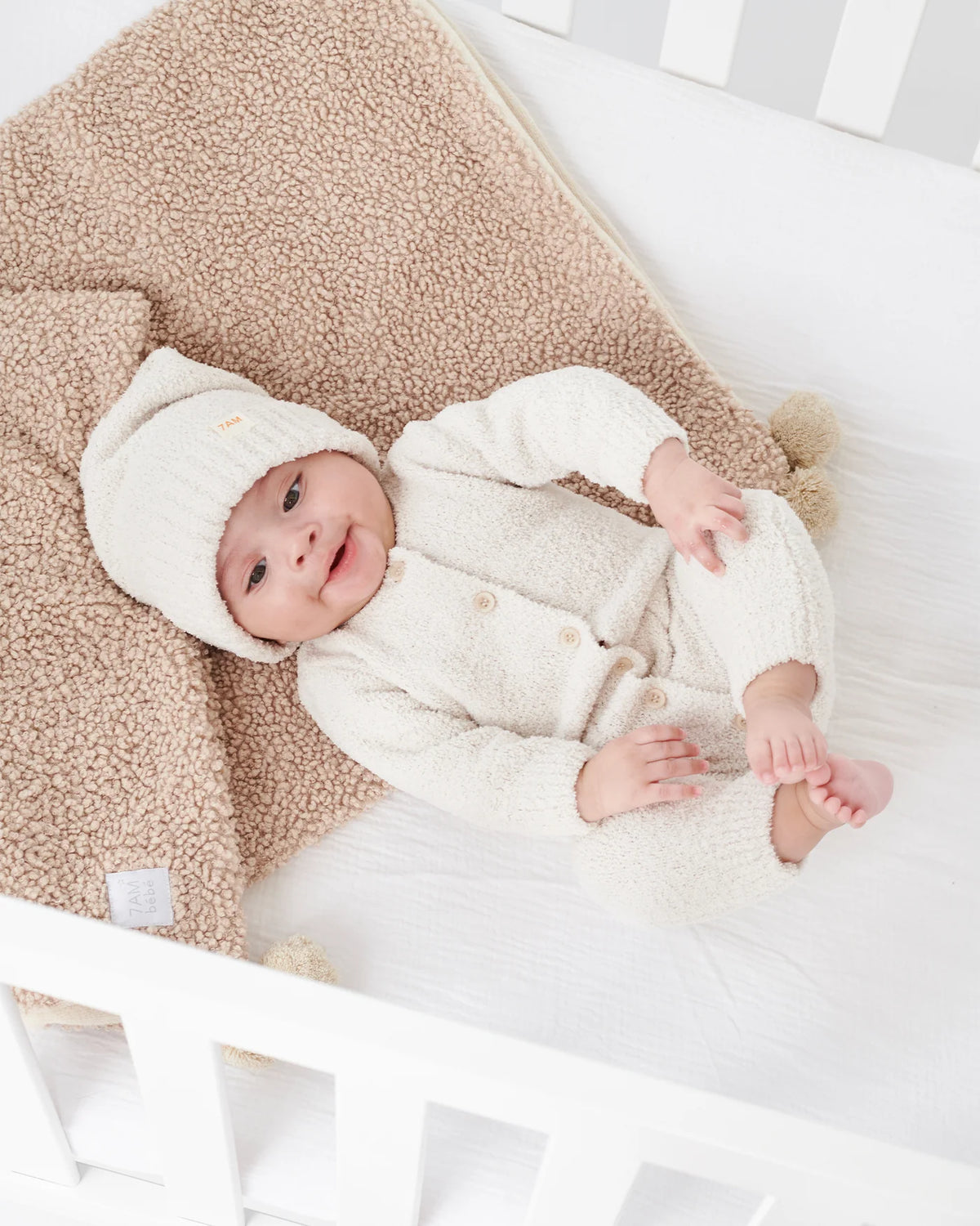 Fuzzy Jumpsuit | Ecru