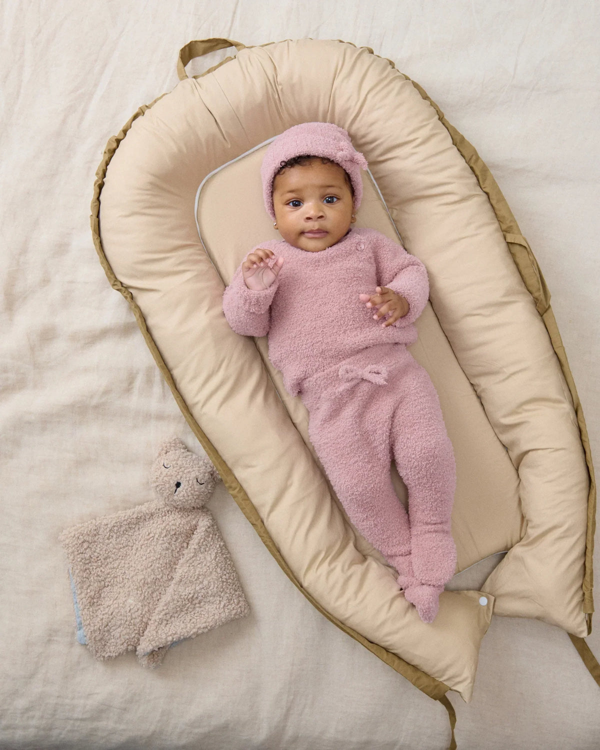 Fuzzy Infant Set | Ash Rose