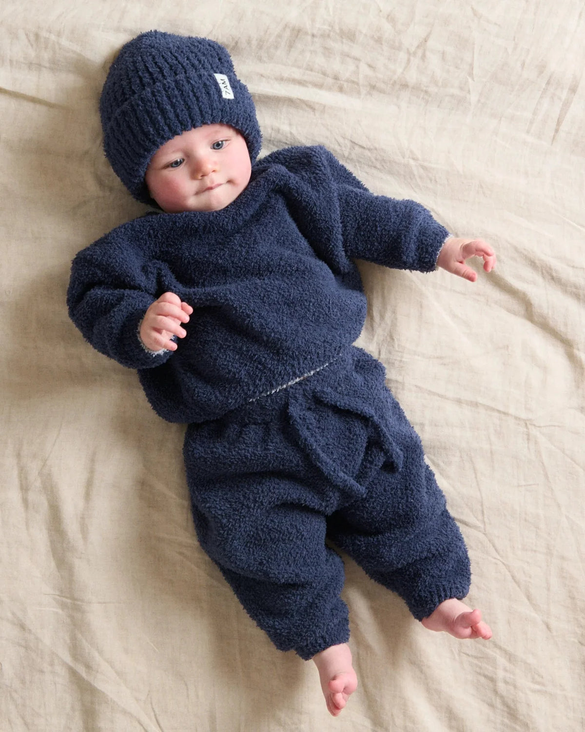 Fuzzy Sweater | Navy