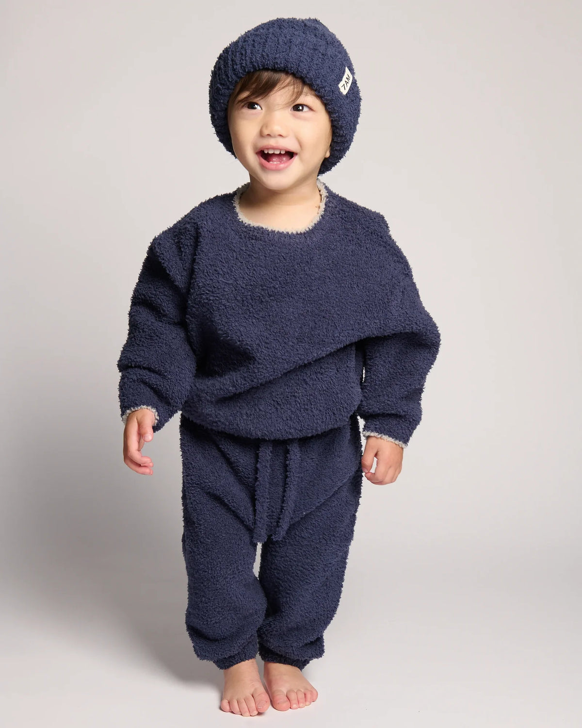 Fuzzy Sweater | Navy