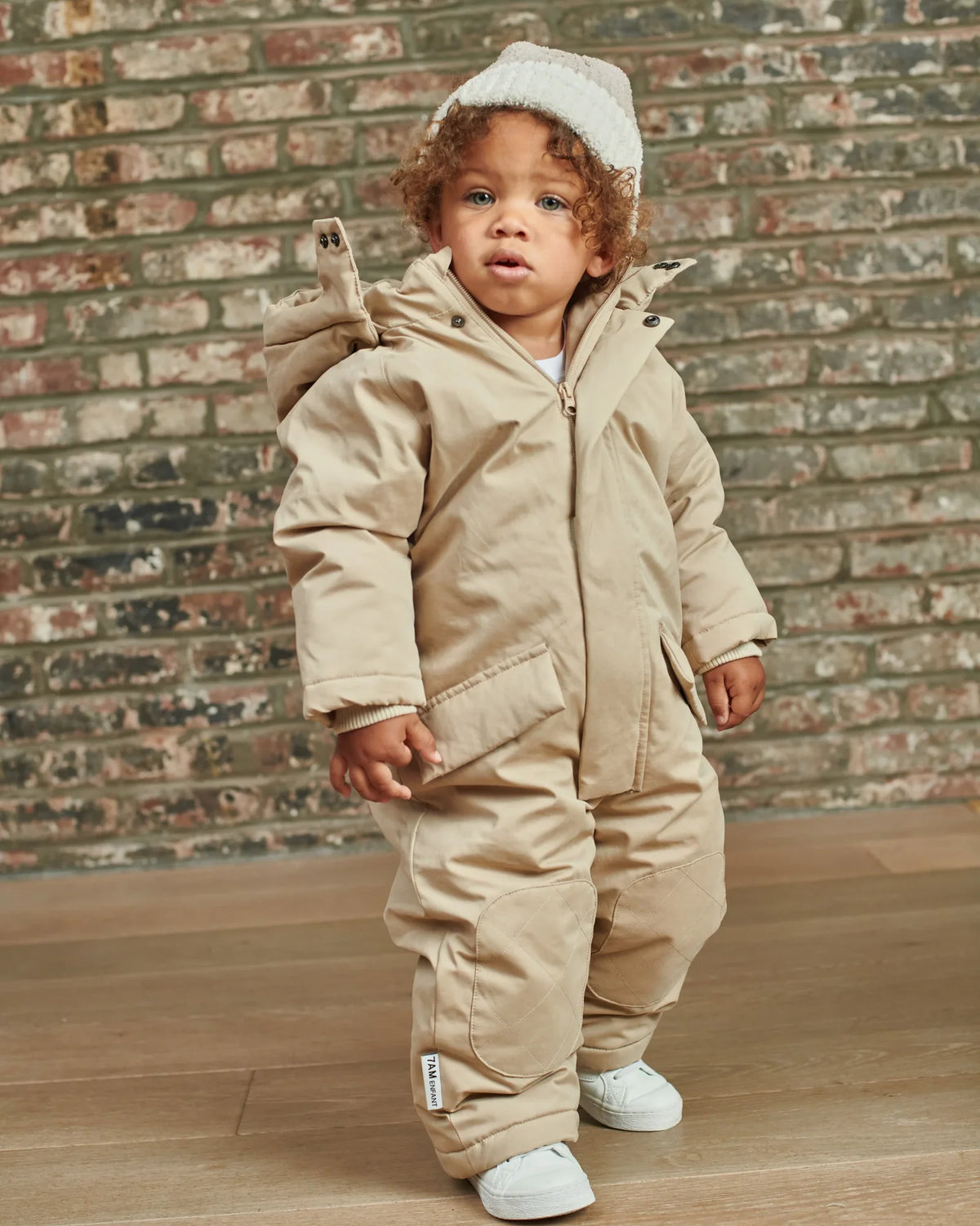 Benji Plush Snowsuit Grand | Oat