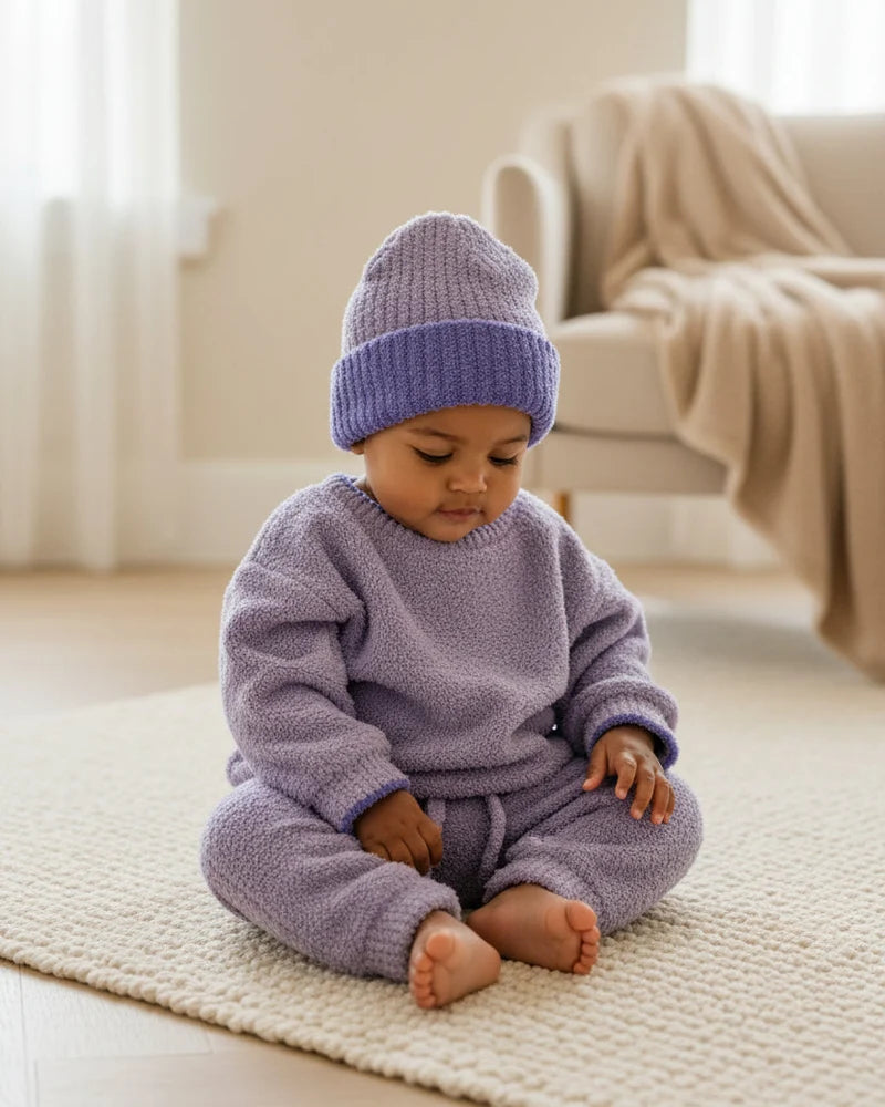 Fuzzy Sweater | Taro