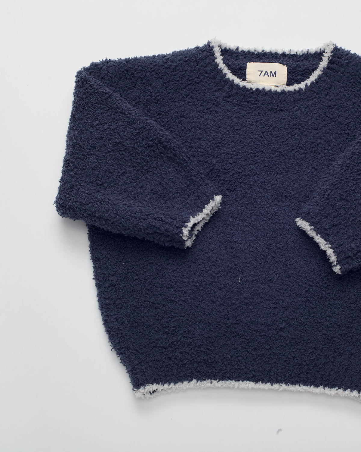 Fuzzy Sweater | Navy